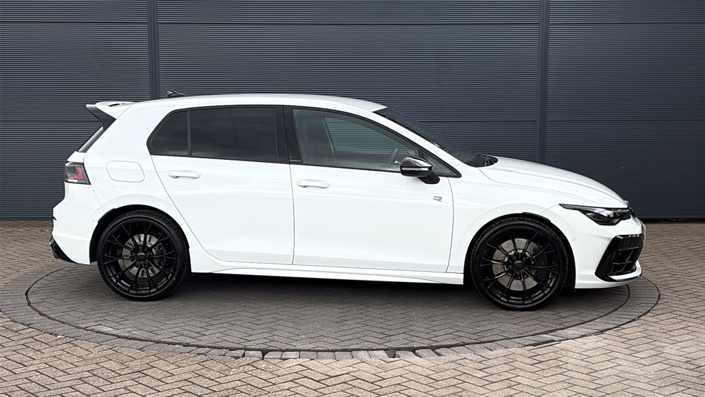 Volkswagen Golf 2.0 Tsi 333 R Black Edition 4Motion Dsg 0 Ps White #4