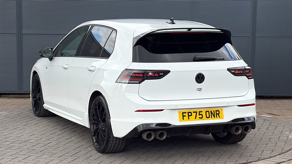 Volkswagen Golf 2.0 Tsi 333 R Black Edition 4Motion Dsg 0 Ps White #3