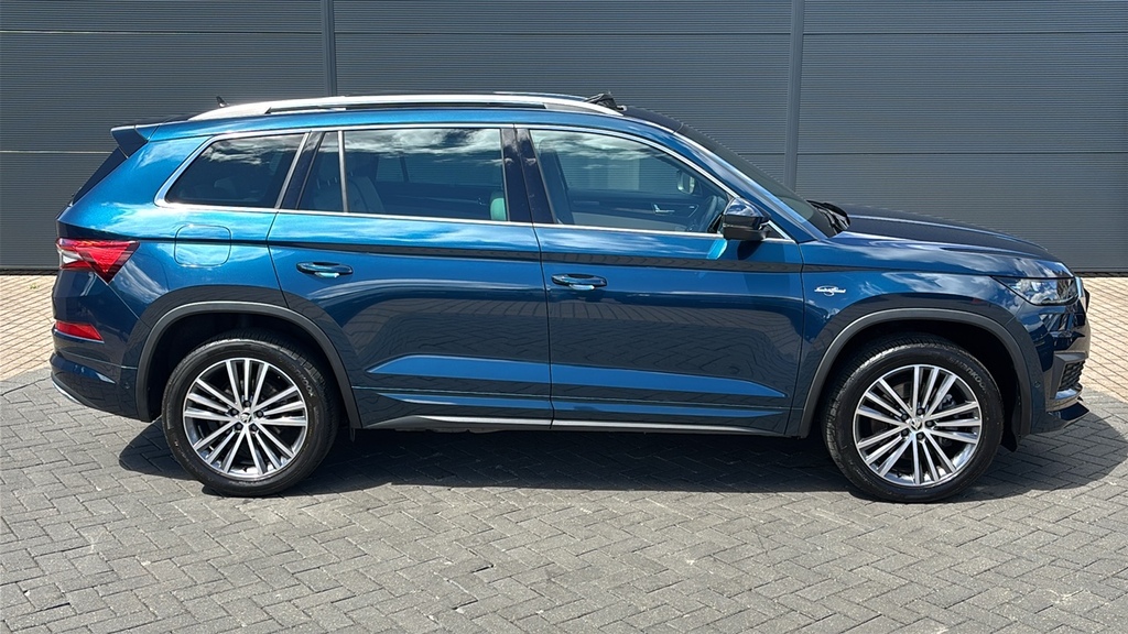 Skoda Kodiaq 2.0 Tdi 200 Laurin Klement 4X4 Dsg 7 Seat Blue #4