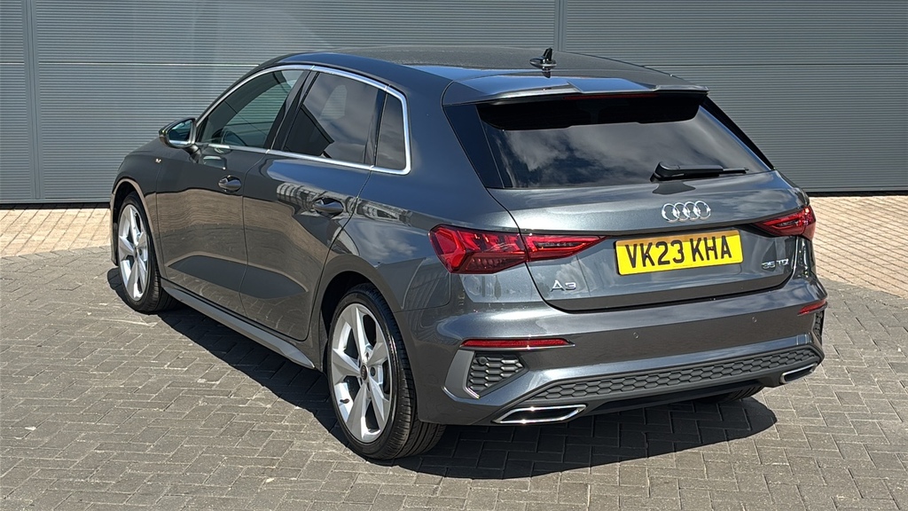 Audi A3 35 Tdi S Line S Tronic 150 Ps Grey #3
