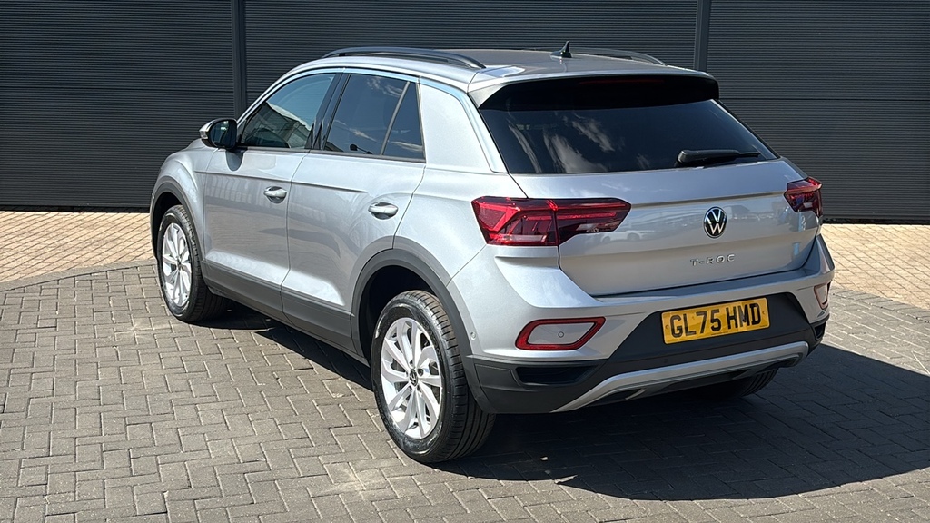 Volkswagen T-Roc 1.5 Tsi Match 150 Ps Silver #3
