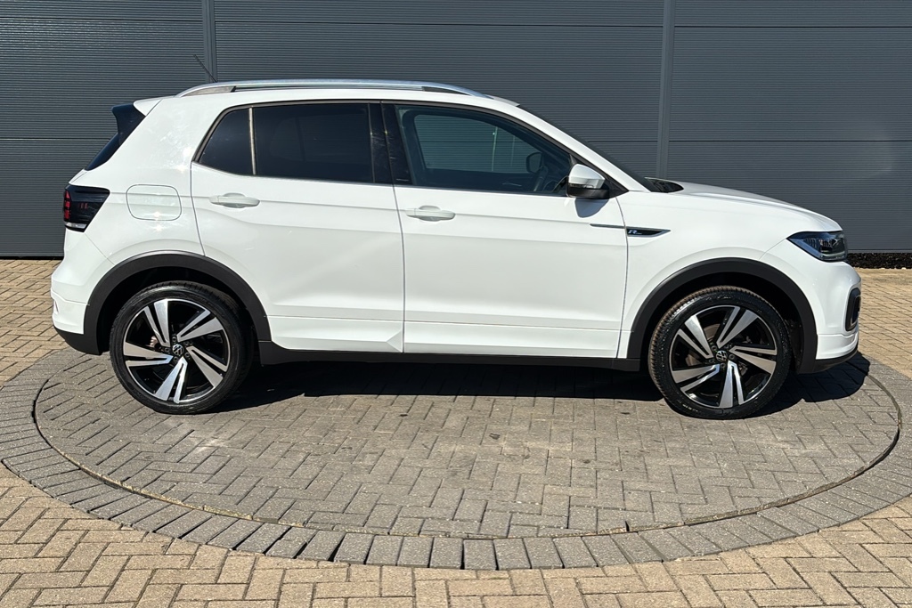 Volkswagen T-Cross 1.0 Tsi 110 R-line 110 Ps White #4