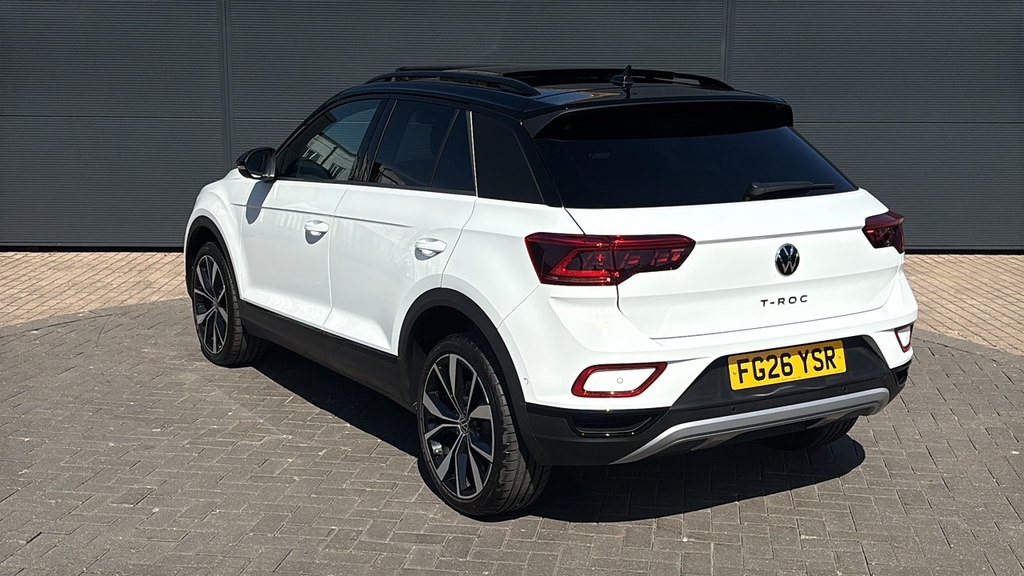 Volkswagen T-Roc 1.5 Tsi Style Design Dsg 150 Ps Black #3