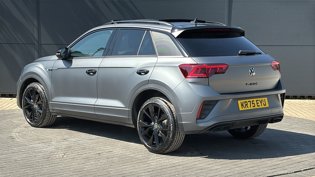 Volkswagen T-Roc 1.5 Tsi Black Edition Plus Dsg 150 Ps Grey #3