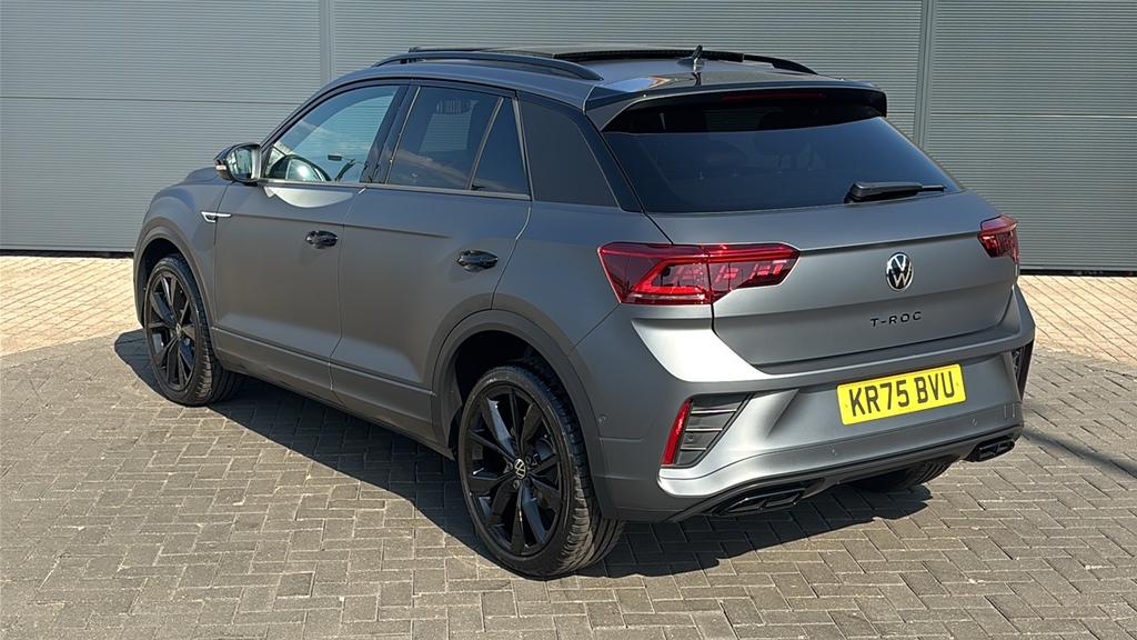 Volkswagen T-Roc 1.5 Tsi Black Edition Plus Dsg 0 Ps Grey #3