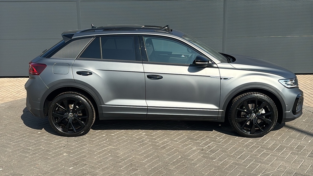 Volkswagen T-Roc 1.5 Tsi Black Edition Plus Dsg 0 Ps Grey #4