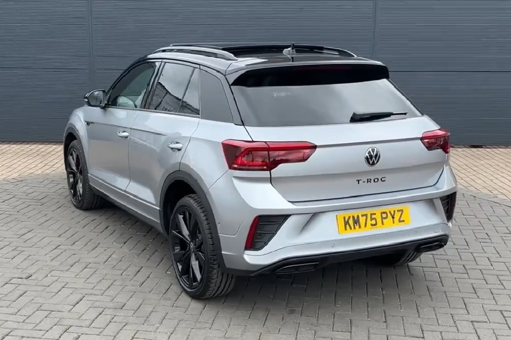 Volkswagen T-Roc 1.5 Tsi Black Edition Plus Dsg 150 Ps Silver #3