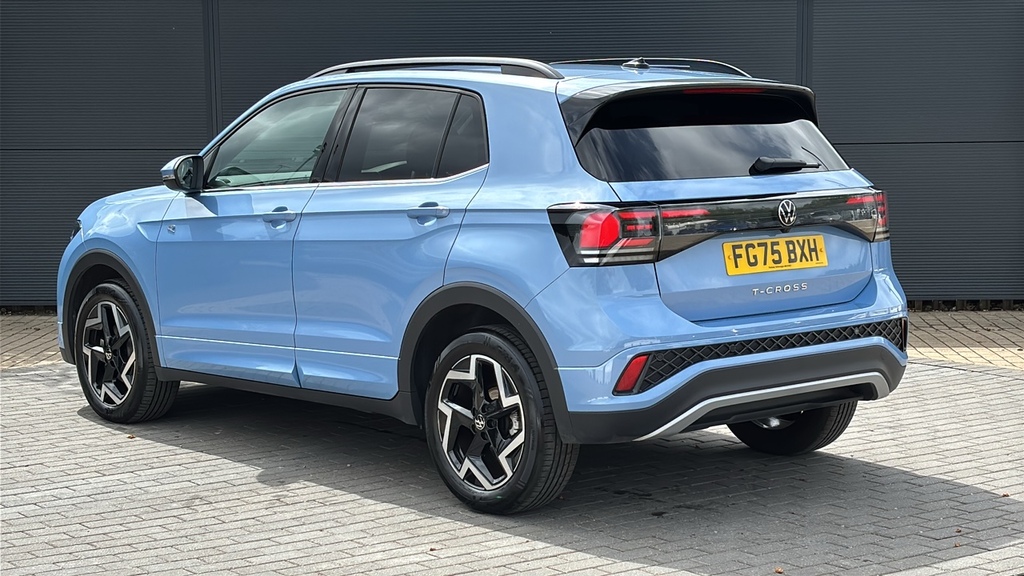 Volkswagen T-Cross 1.0 Tsi 115 R-line Dsg 0 Ps Blue #3