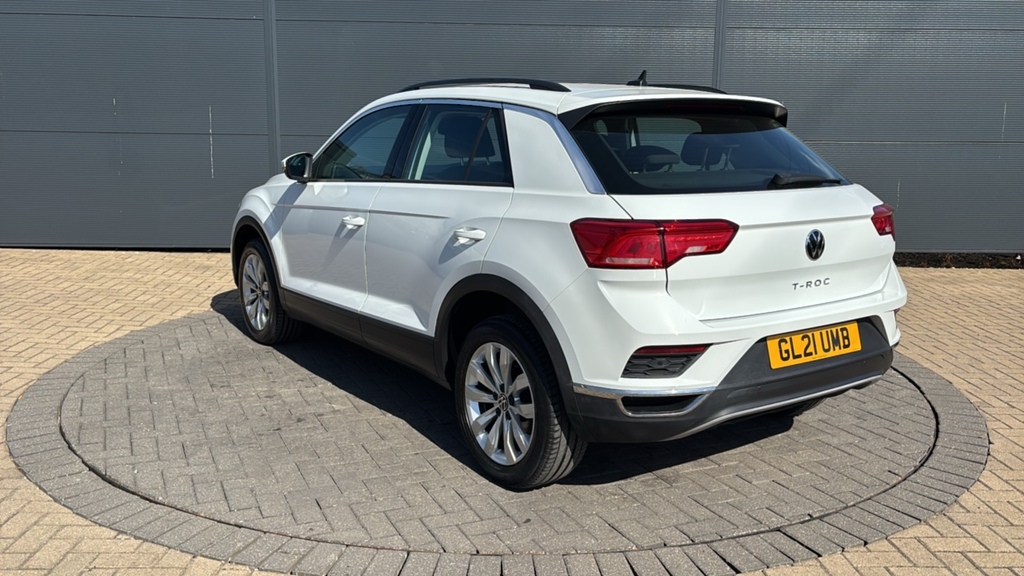 Volkswagen T-Roc 1.5 Tsi Evo Se Dsg 150 Ps White #3
