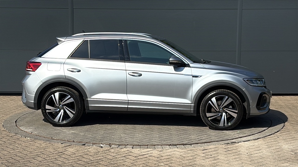 Volkswagen T-Roc 1.5 Tsi R-line Dsg 150 Ps Silver #4