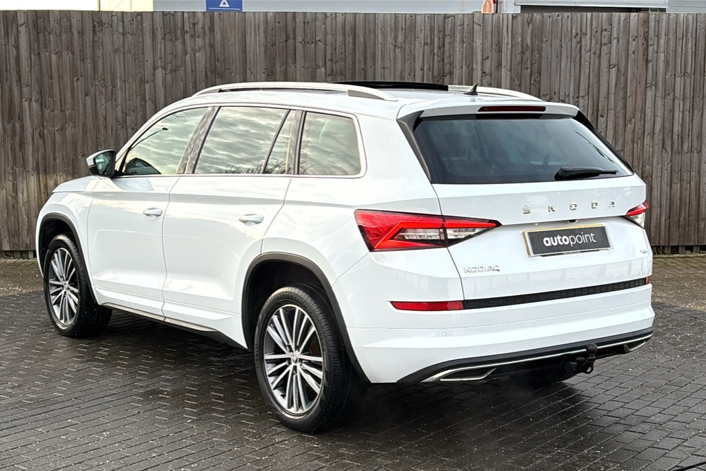 Skoda Kodiaq 2.0 Tdi Laurin Klement 4X4 Dsg 7 Seat 150 White #3