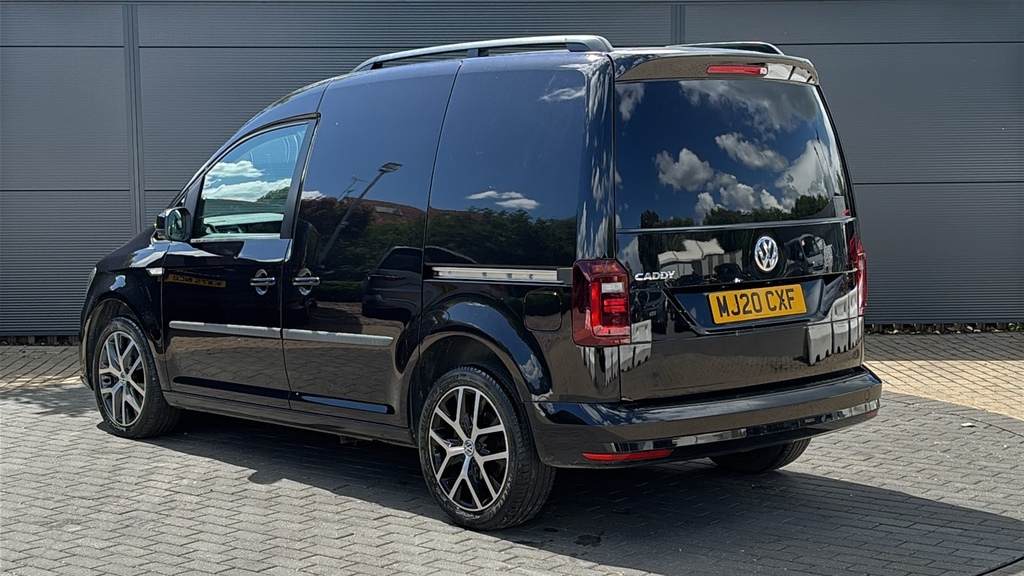 Volkswagen Caddy 2.0 Tdi Bluemotion Tech 150Ps Highline Van Dsg 15 MJ20CXF Black #3