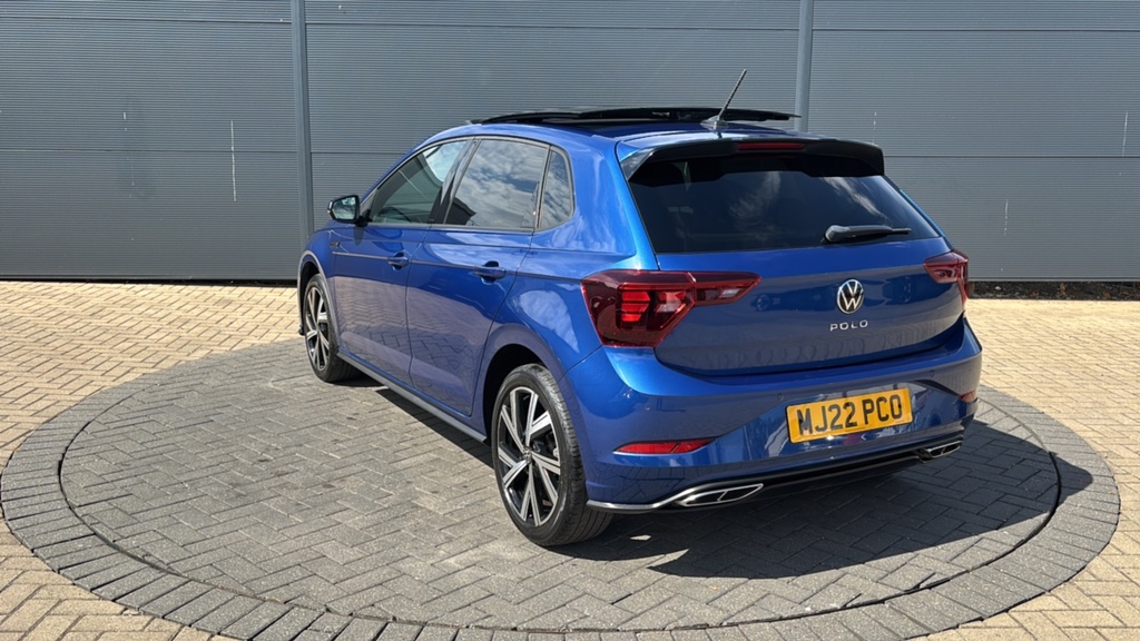 Volkswagen Polo 1.0 Tsi 110 R-line Dsg 110 Ps Blue #3