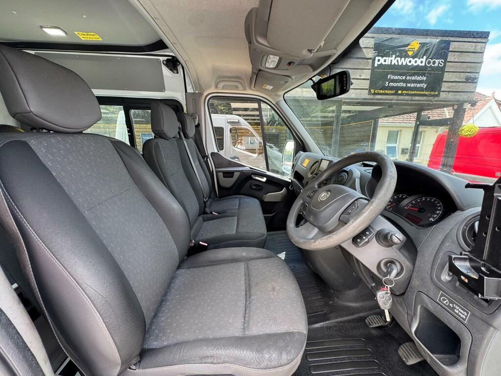 Vauxhall Movano Movano L2h2 F3500 Cdti White #7