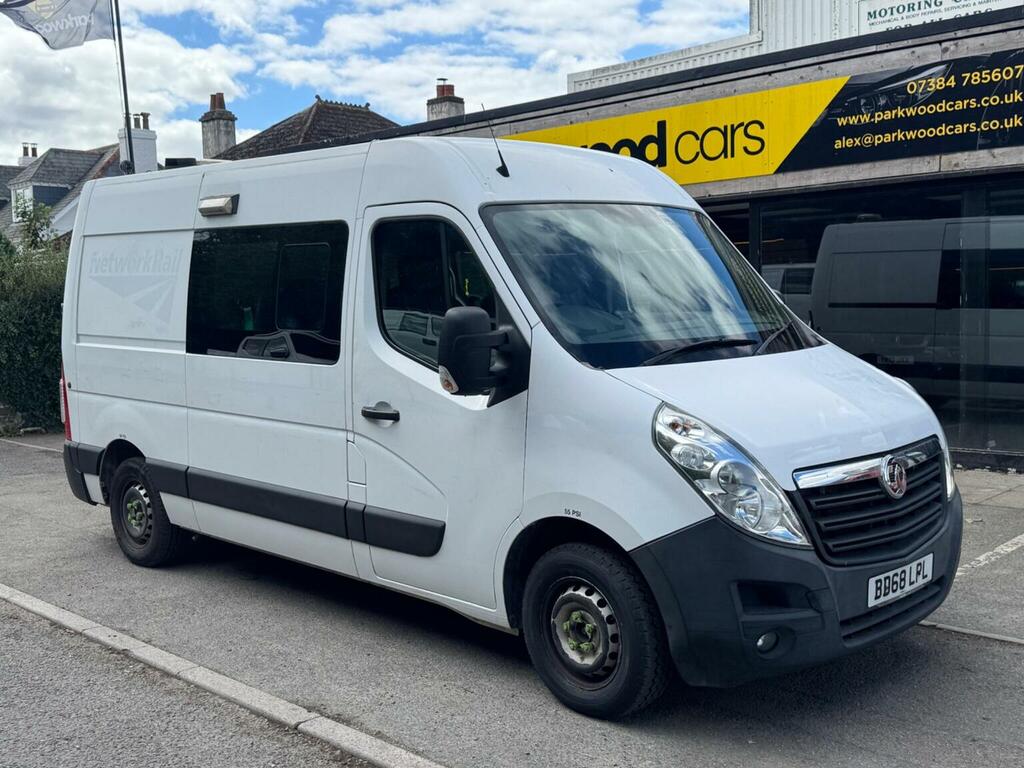 Vauxhall Movano 2.3 Cdti 3500 Fwd L2 H2 Euro 6 White #2