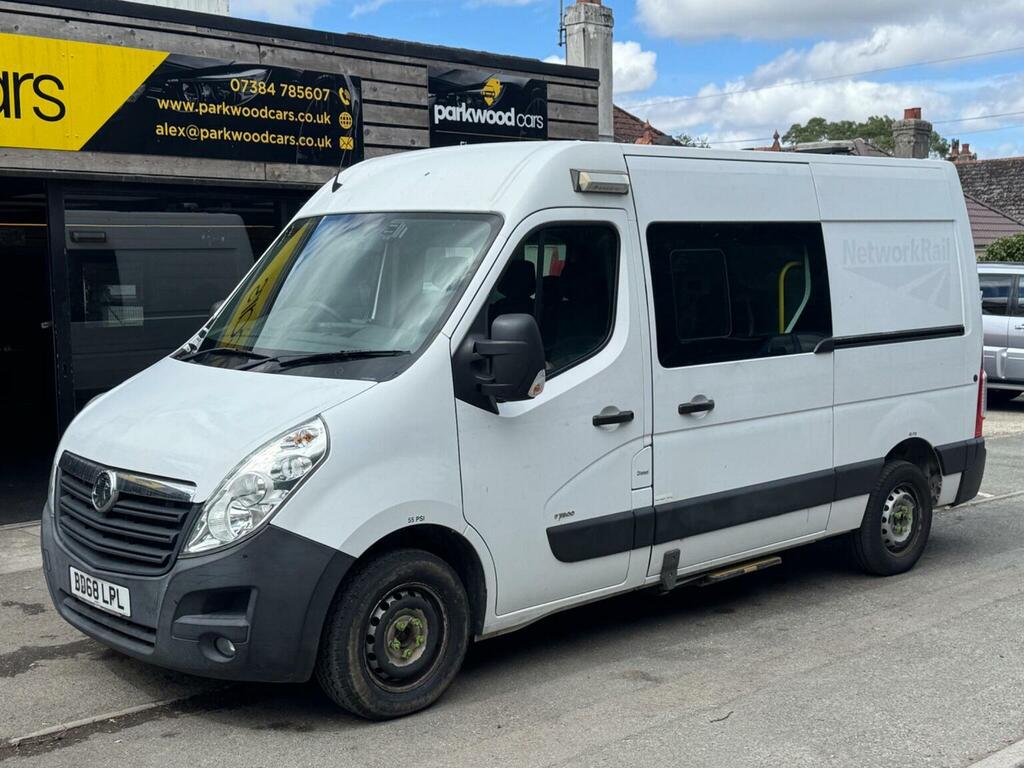 Vauxhall Movano 2.3 Cdti 3500 Fwd L2 H2 Euro 6 White