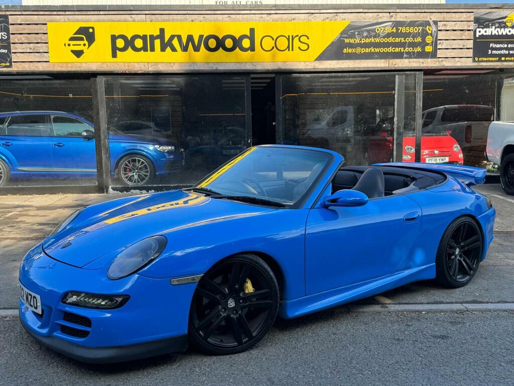 Porsche 911 3.6 996 Carrera 2 Cabriolet Blue