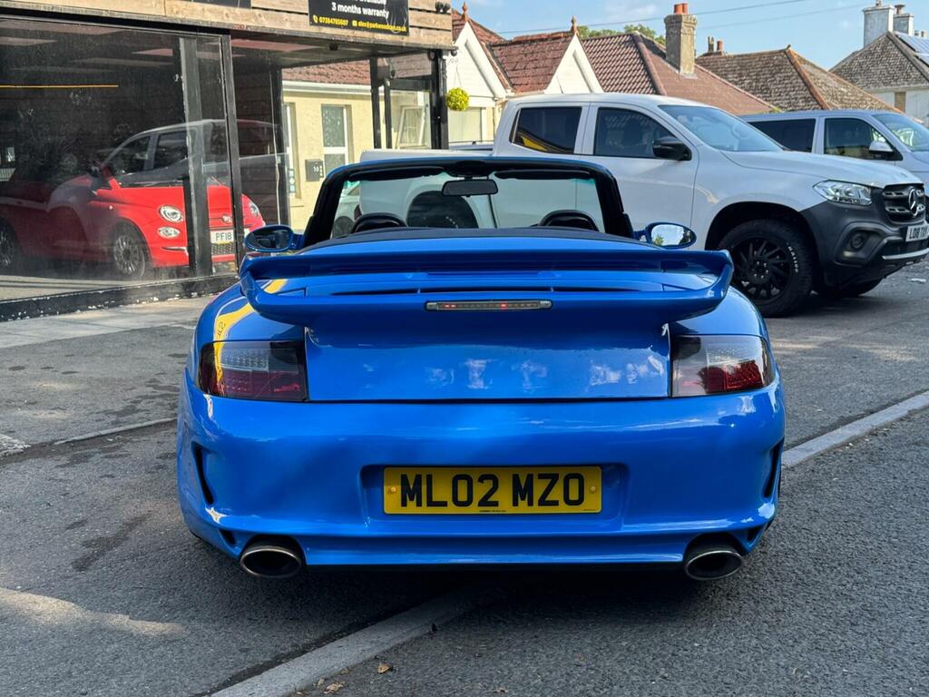 Porsche 911 3.6 996 Carrera 2 Cabriolet Blue #5
