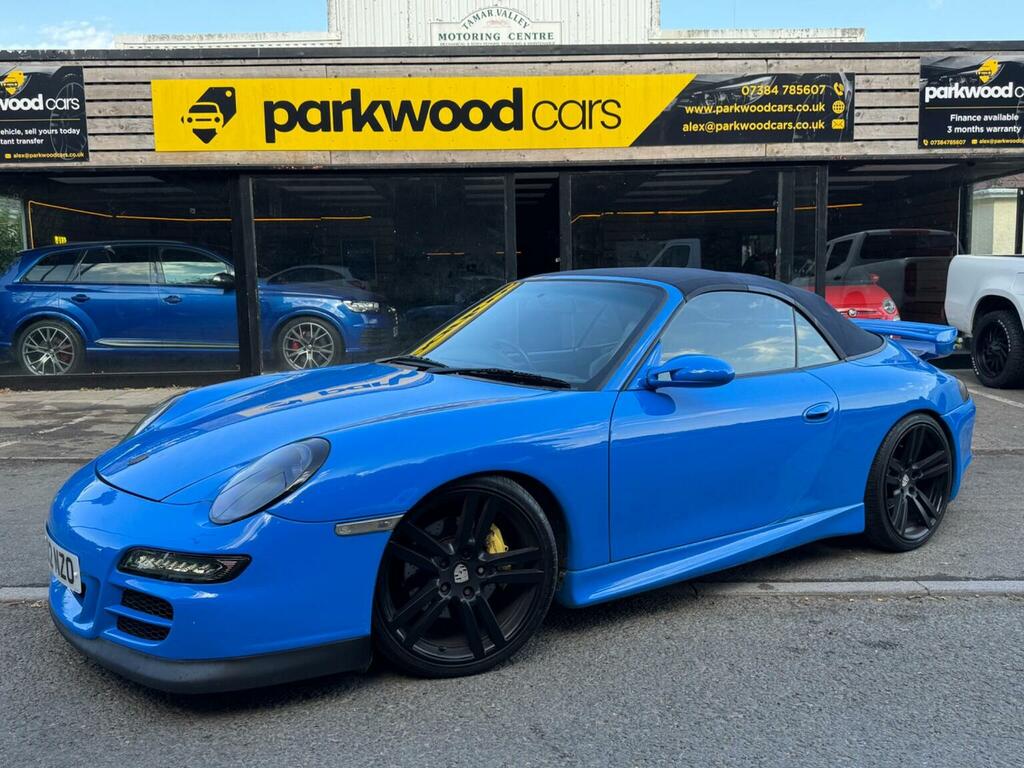 Porsche 911 3.6 996 Carrera 2 Cabriolet Blue #6