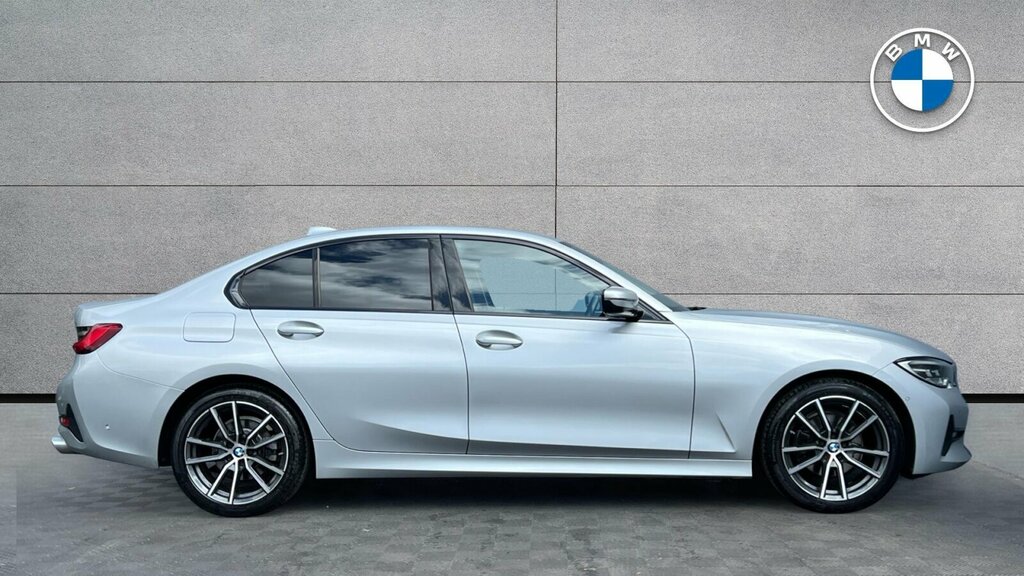 BMW 3 Series 320D Sport Saloon YE19YWA Silver #6
