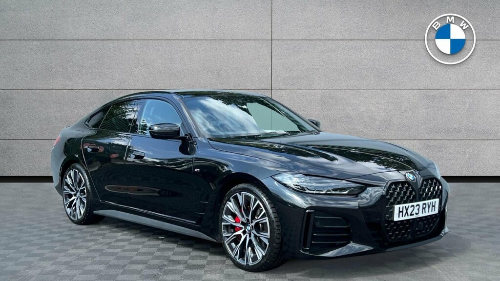 BMW 4 Series Gran Coupe 420I M Sport Gran Coupe HX23RYH Black #2