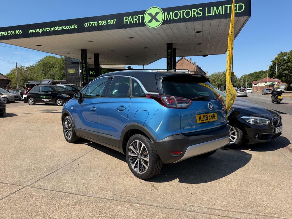 Vauxhall Crossland X 1.2 Turbo Ultimate Euro 6 S S Blue