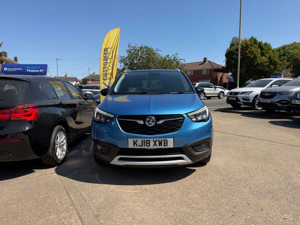 Vauxhall Crossland X 1.2 Turbo Ultimate Euro 6 S S Blue #2