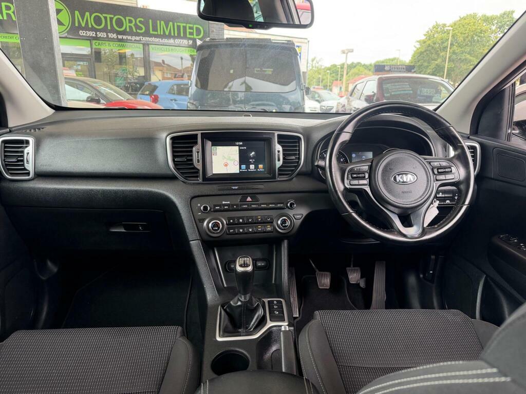 Kia Sportage 1.6 Gdi Isg 2 White #13