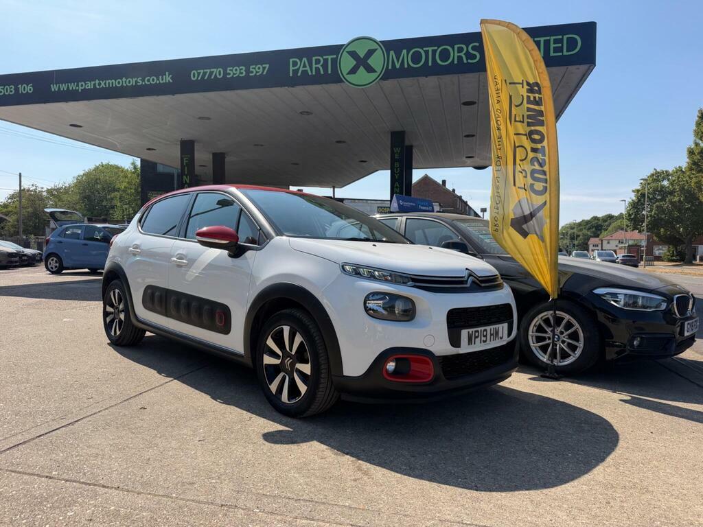 Citroen C3 1.2 Puretech Flair Euro 6 S S White