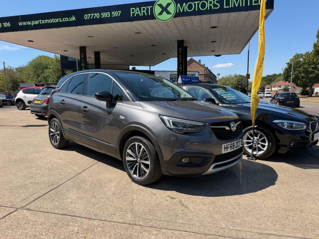 Vauxhall Crossland X 1.2 Turbo Gpf Elite Euro 6 S S Grey