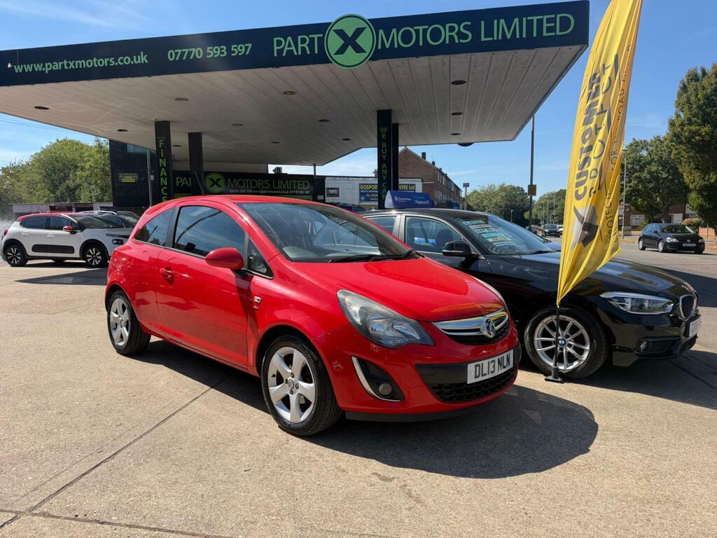 Vauxhall Corsa 1.2I Ecoflex 16V Sxi Euro 5 S S Red