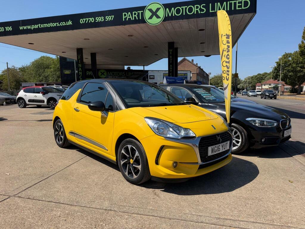 DS DS 3 1.2 Puretech Elegance Euro 6 S S Yellow