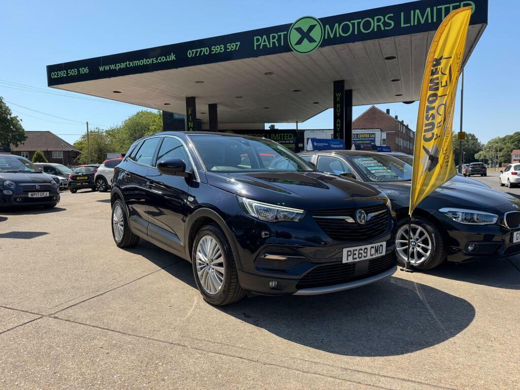 Vauxhall Grandland X 1.2 Turbo Tech Line Nav Euro 6 S S Blue