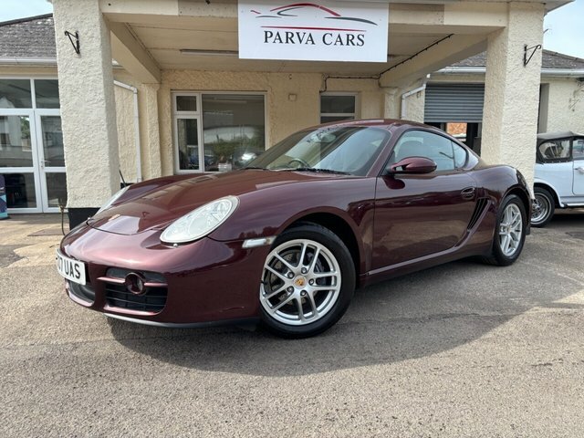Porsche Cayman 987 Coupe Red #4