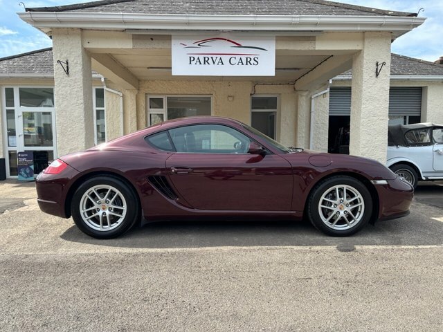 Porsche Cayman 987 Coupe Red
