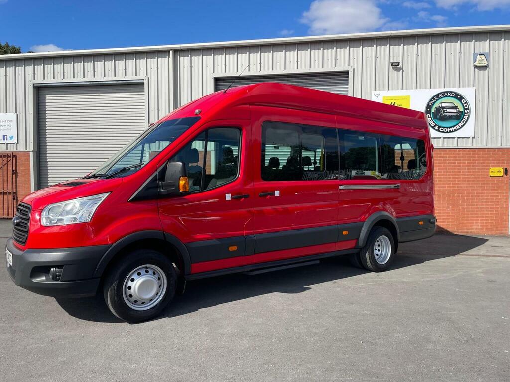 Ford Transit Custom 2.2 Tdci 460 Hdt Trend L4 H3 17 Seats Red #2