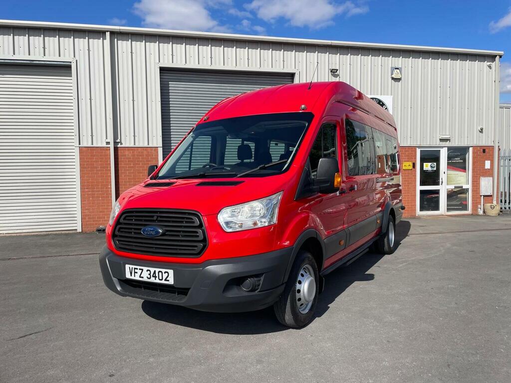 Ford Transit Custom 2.2 Tdci 460 Hdt Trend L4 H3 17 Seats Red #4