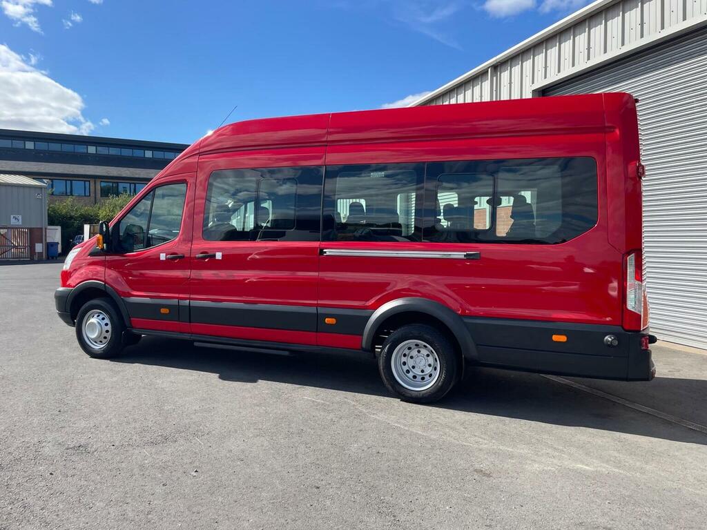 Ford Transit Custom 2.2 Tdci 460 Hdt Trend L4 H3 17 Seats Red #6