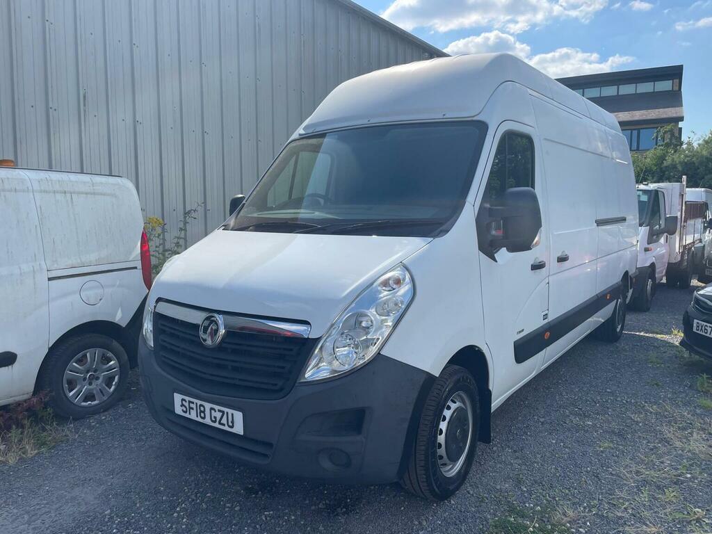 Vauxhall Movano 2.3 Cdti 3500 Biturbo Hdt Rwd L3 H3 Euro 6 Dr White #2