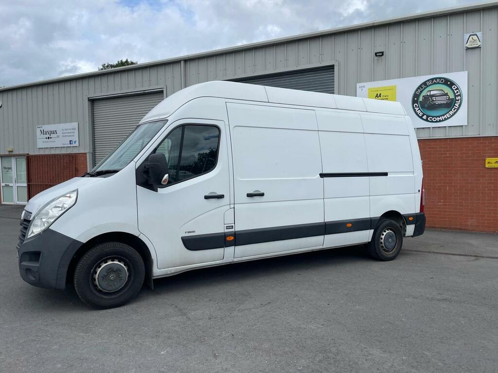 Vauxhall Movano 2.3 Cdti 3500 Biturbo Hdt Rwd L3 H3 Euro 6 Dr White