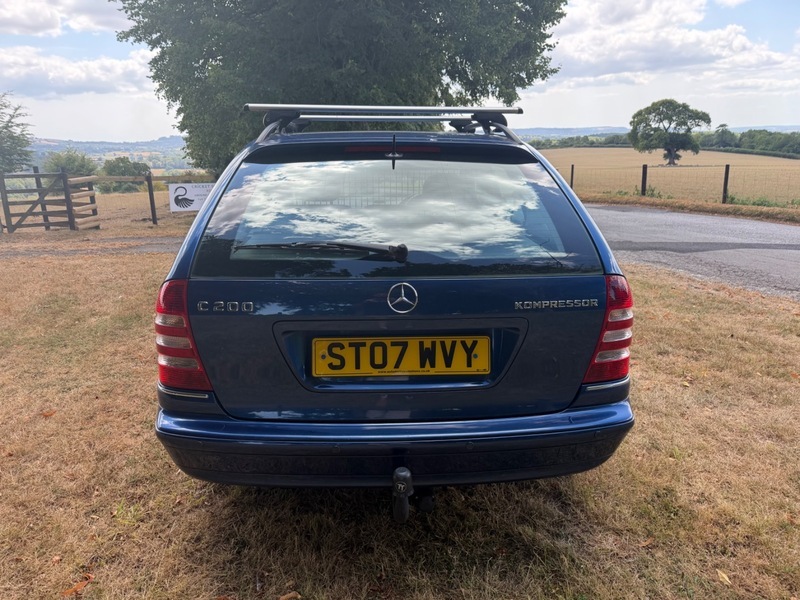 Mercedes-Benz C Class C200k Elegance Se Blue #6