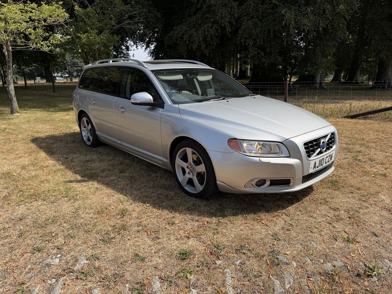 Volvo V70 2.4D R-design Se Silver #6