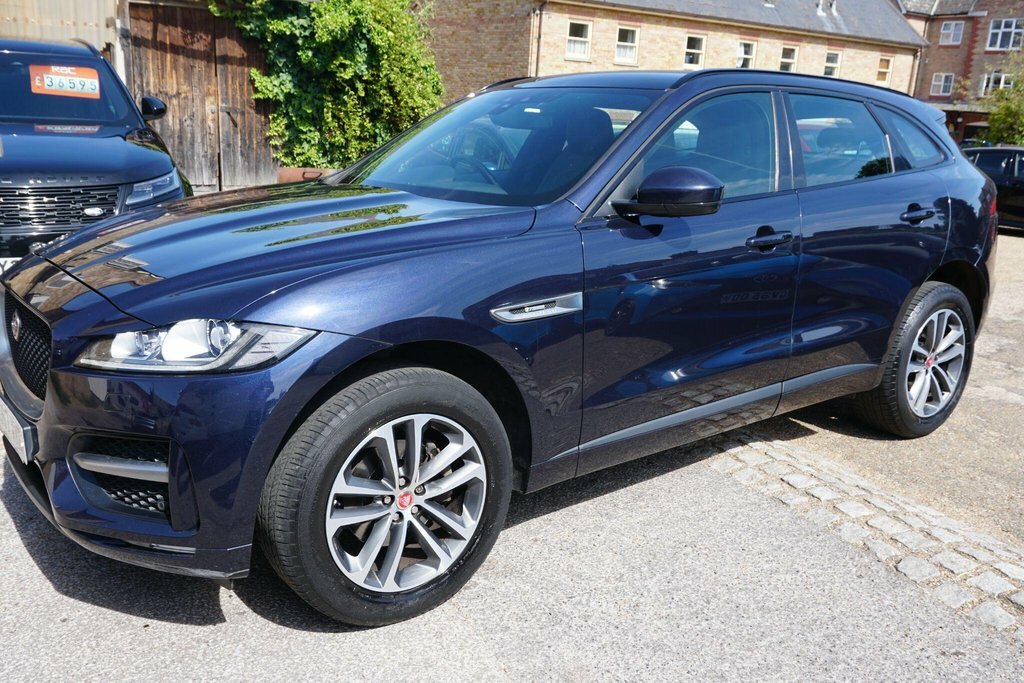 Jaguar F-Pace 2.0 D180 R-sport Awd Euro 6 Ss Blue #5