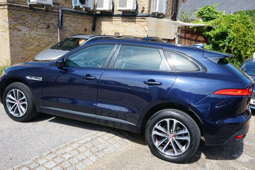 Jaguar F-Pace 2.0 D180 R-sport Awd Euro 6 Ss Blue #6