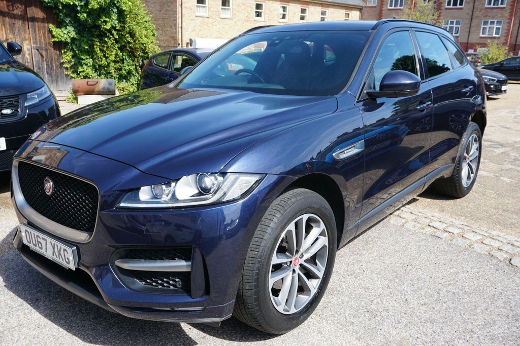 Jaguar F-Pace 2.0 D180 R-sport Awd Euro 6 Ss Blue #3