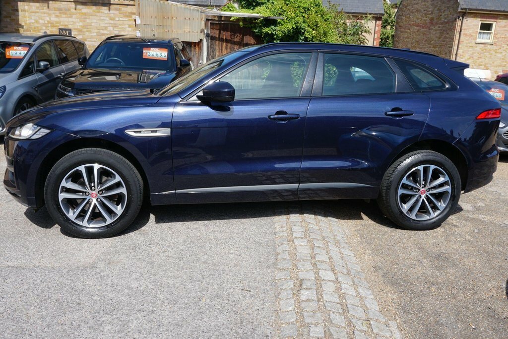 Jaguar F-Pace 2.0 D180 R-sport Awd Euro 6 Ss Blue #4