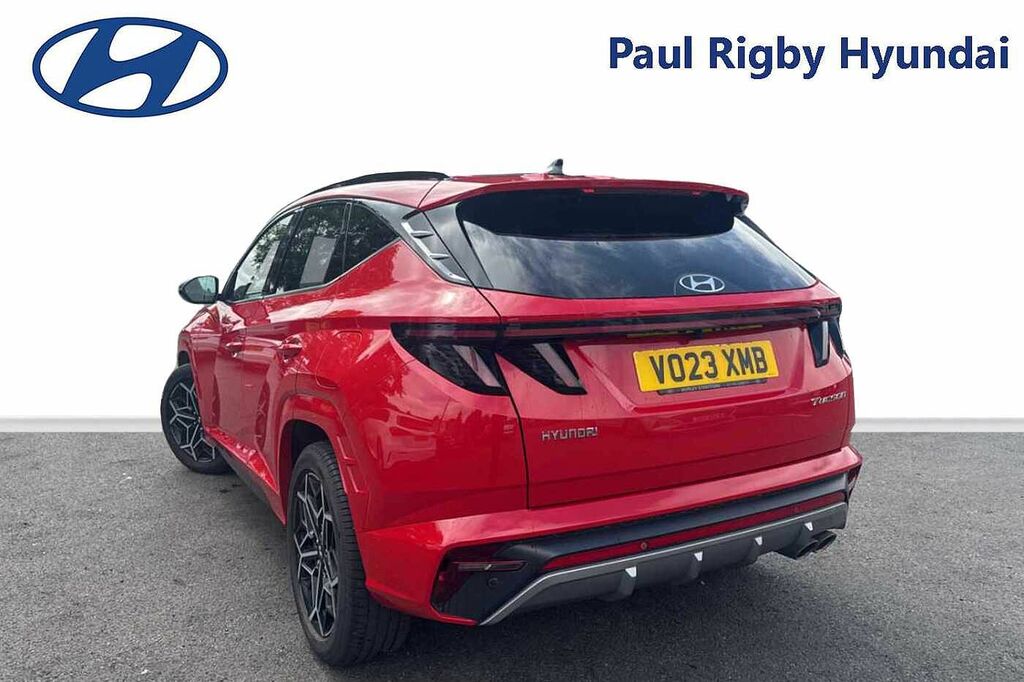 Hyundai Tucson 1.6 Tgdi N Line 2Wd VO23XMB Red #3