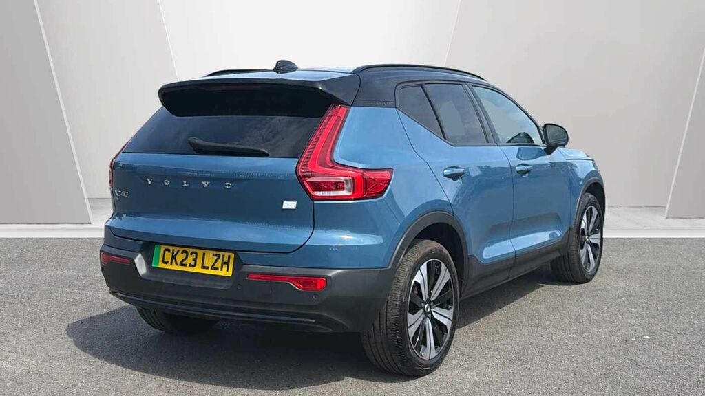 Volvo XC40 Twin Motor 402Bhp Recharge Plus - Rear CK23LZH Blue #2