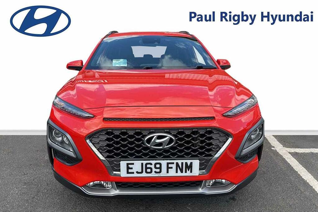 Hyundai Kona 1.0 T-gdi Blue Drive Premium Se EJ69FNM Orange #6