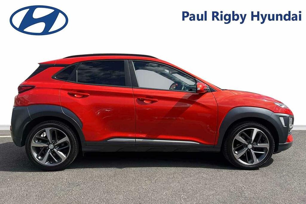 Hyundai Kona 1.0 T-gdi Blue Drive Premium Se EJ69FNM Orange #4